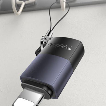 USB-C - Lightning Yesido GS27 adat- és töltőadapter, szürke