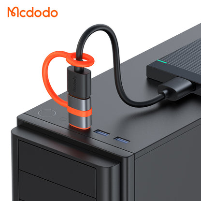 USB-C - USB-A McDodo OT-3800 adat- és töltőadapter, szürke