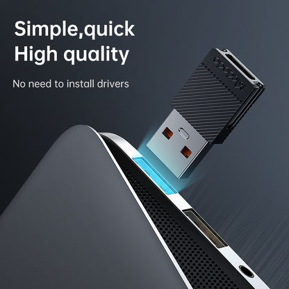 USB-C - USB-A McDodo OT-6970 Adat- és Töltőadapter, Fekete