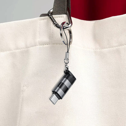 USB-C - USB-C Acefast J9 Display adat- és töltőadapter, szürke