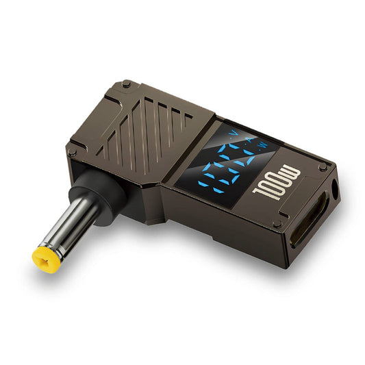 Techsuit LaptopPlugX A22 töltőadapter, DC - USB-C, szürke