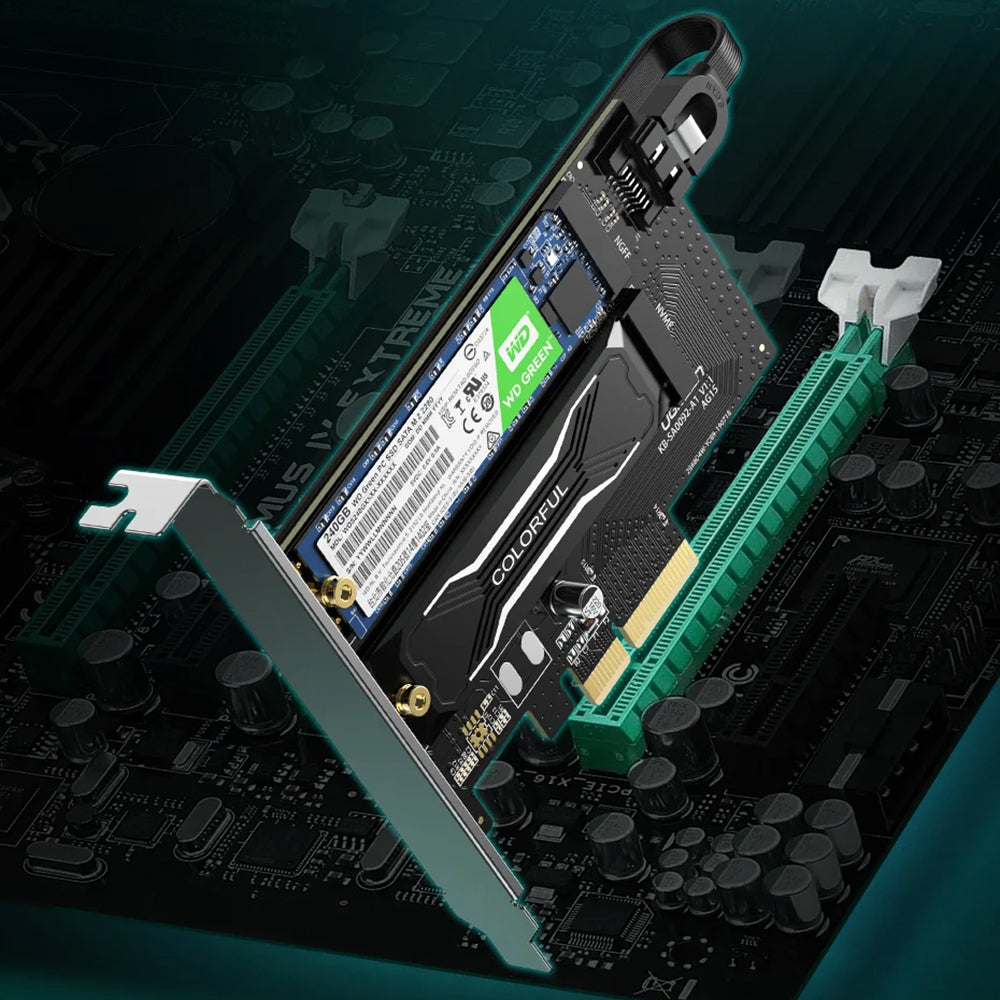 SSD Interfész Adapter UGREEN CM302 (70504), NVMe M.2 / SATA - PCIe 3.0 X4