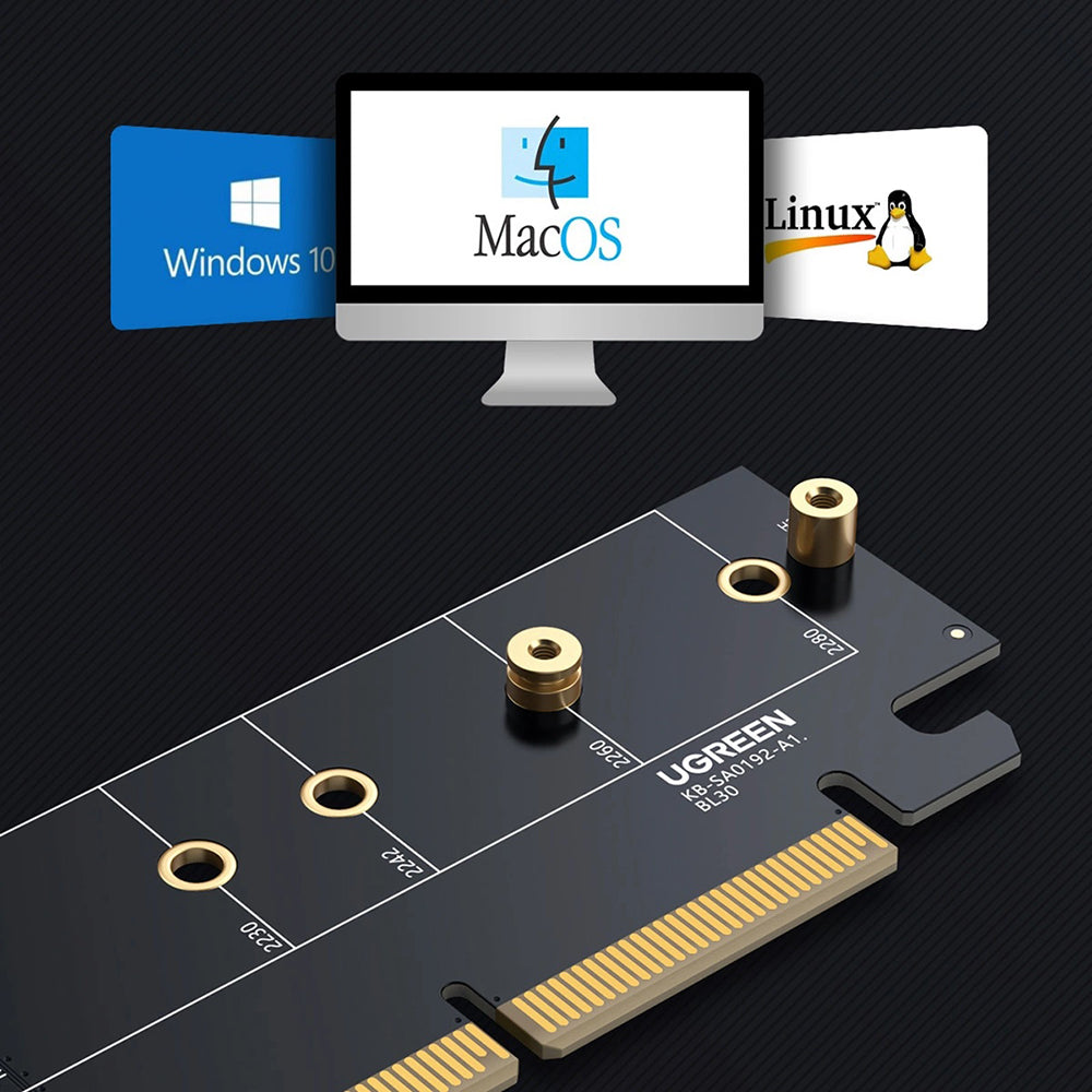 UGREEN CM465 (30715) SSD Interfész Adapter, NVMe M.2 - PCIe 4.0 X4