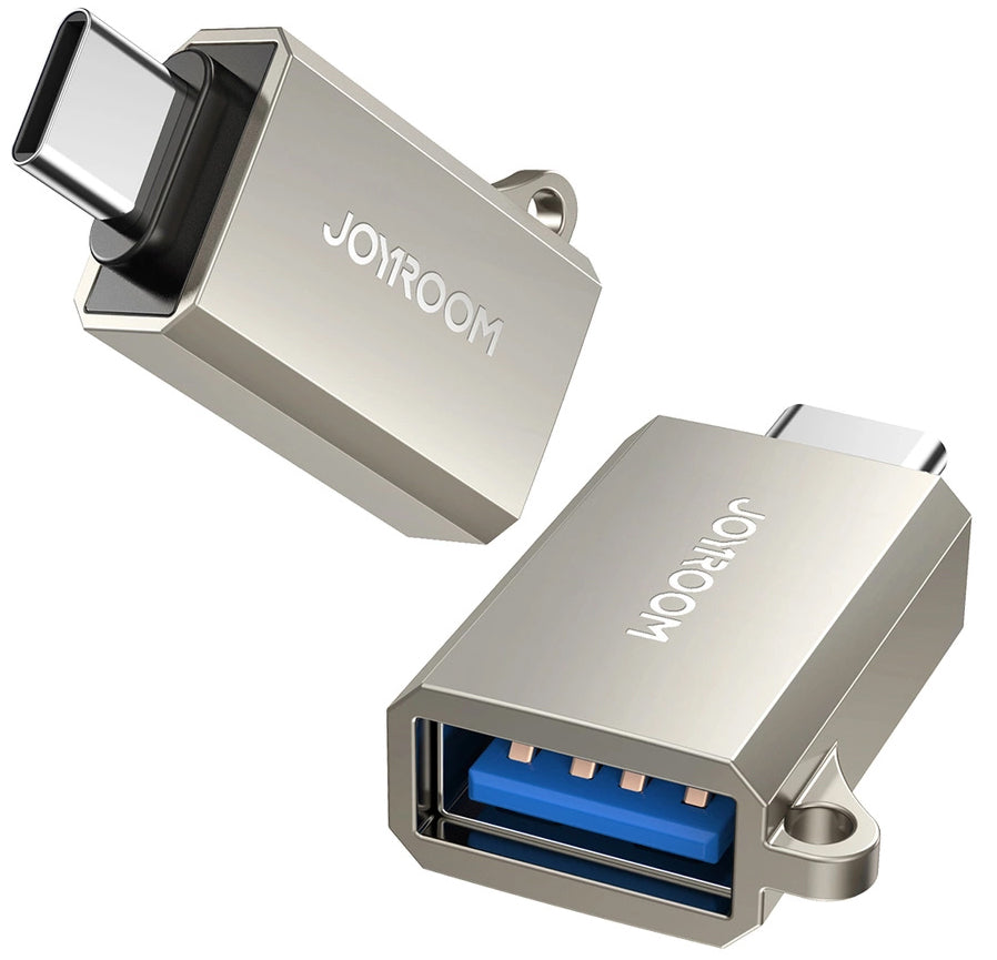 OTG USB-C to USB-A Adapter Joyroom S-H151, Silver