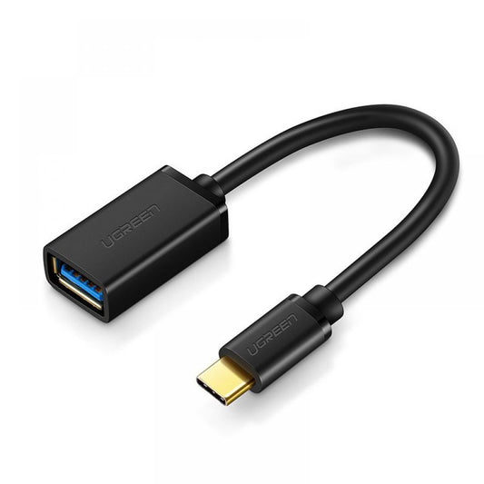 USB-C USB-A OTG adapter UGREEN US154, Fekete 