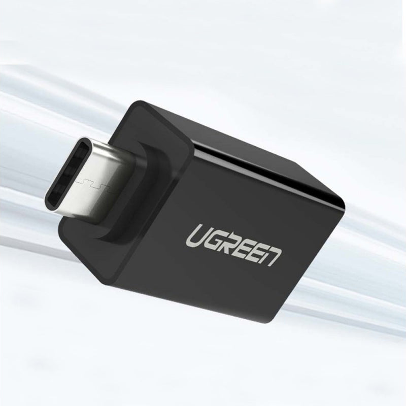 OTG USB-C - USB-A UGREEN US173 adapter, Fekete
