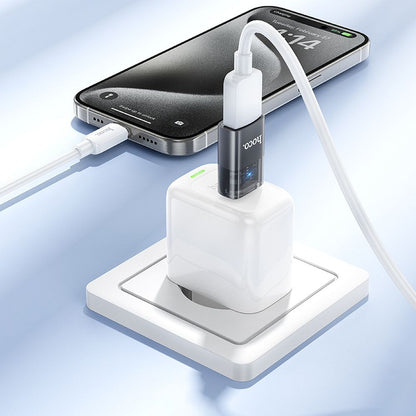 OTG USB-C - USB-A HOCO UA36B adapter, Fekete