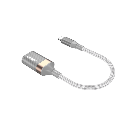 OTG USB-C - USB-A BWOO BZ69 adapter, Szürke