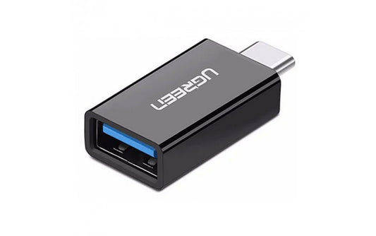 OTG USB-C - USB-A UGREEN US173 adapter, Fekete