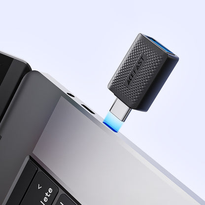 OTG USB-C - USB-A Acefast J1 adapter, Fekete