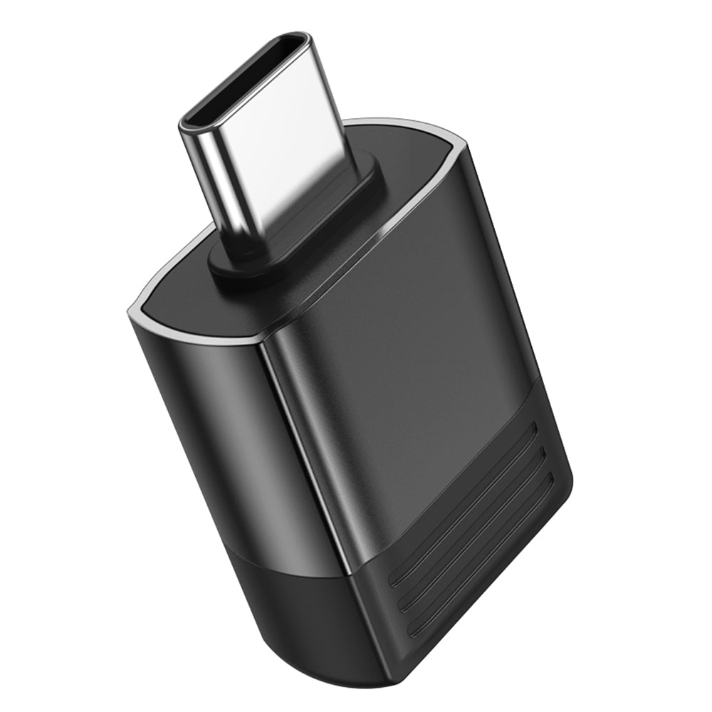 OTG USB-C - USB-A adapter Borofone BV18, Fekete