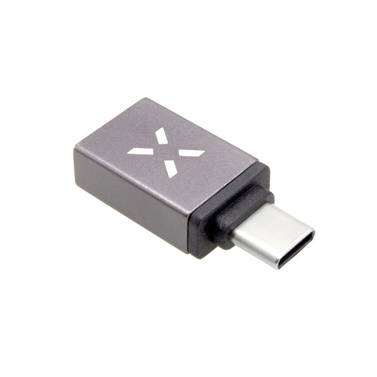 OTG USB-C - USB-A Fixed adapter, Szürke