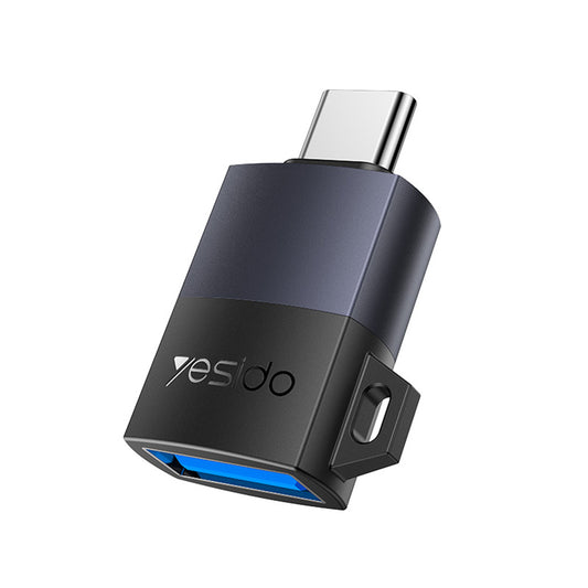 OTG USB-C - USB-A Yesido GS31 adapter, Szürke