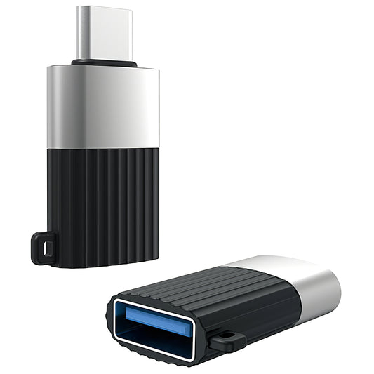 OTG Adapter USB-A - USB-C XO Design NB149-F, Fekete