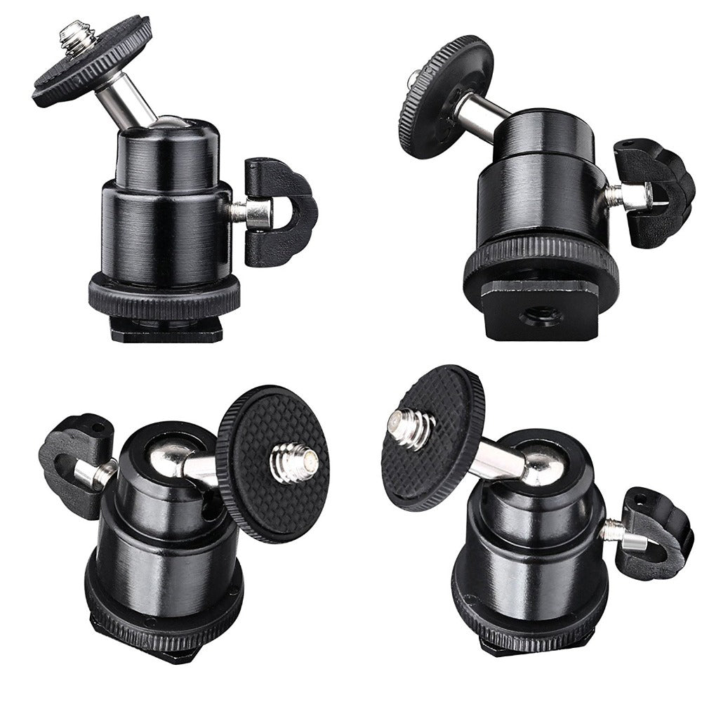 Cold Shoe adapter - 1/4 hüvelykes Techsuit BH-2, fekete