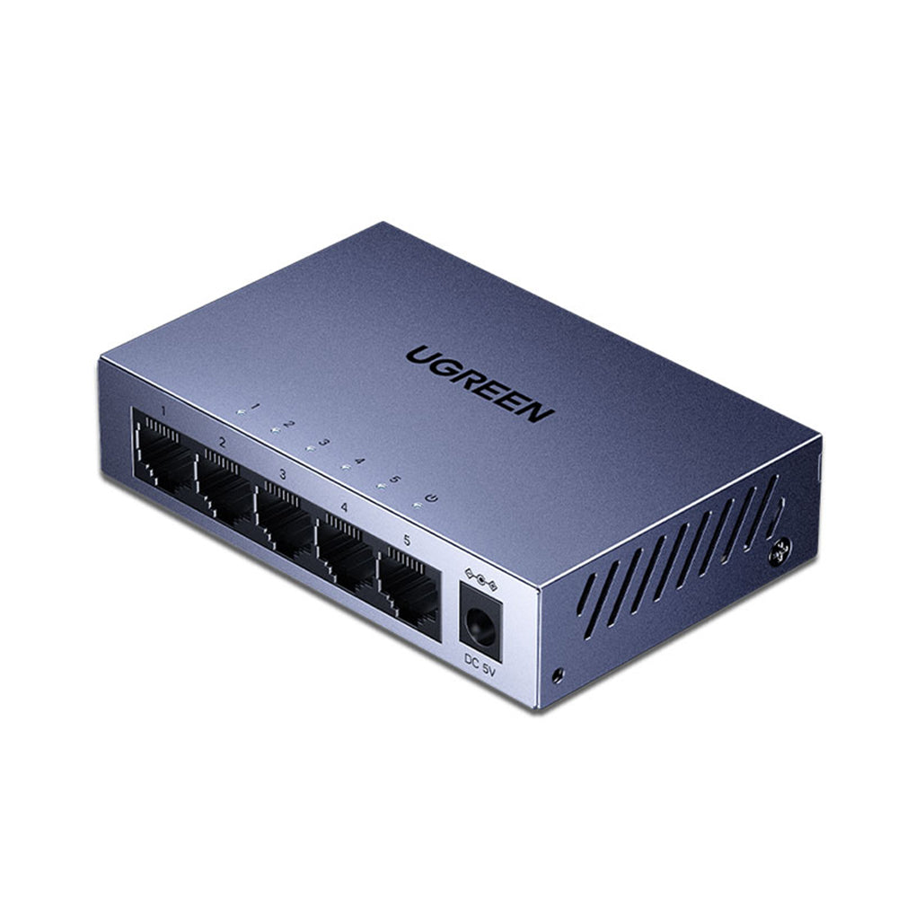 UGREEN CM933 hálózati switch (65956EU), 5 x RJ45, fekete