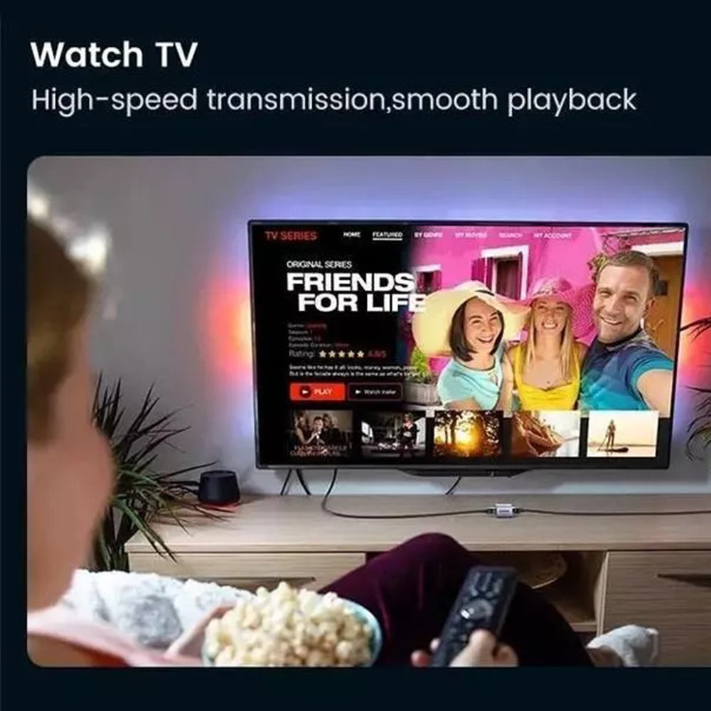 UGREEN NW261 hálózati adapter, RJ45 - RJ45, fekete