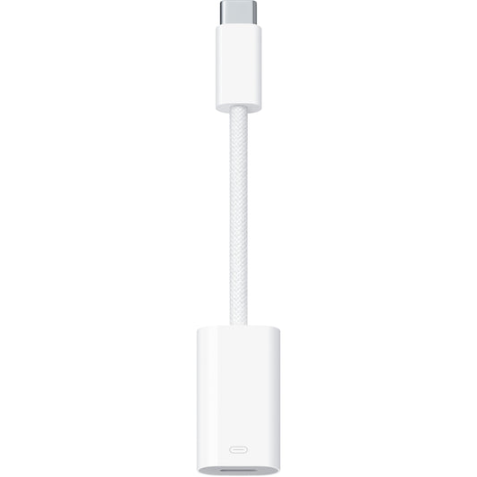 USB-C - Lightning adat- és töltőadapter Apple A2868, fehér MUQX3ZM/A