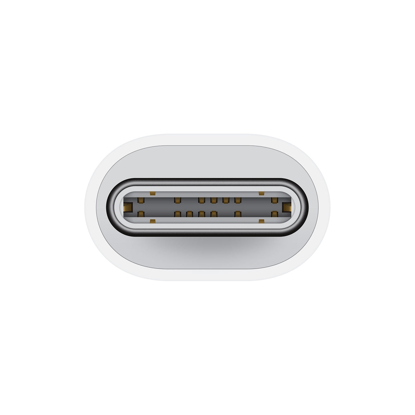 USB-C - Lightning adat- és töltőadapter Apple A2868, fehér MUQX3ZM/A