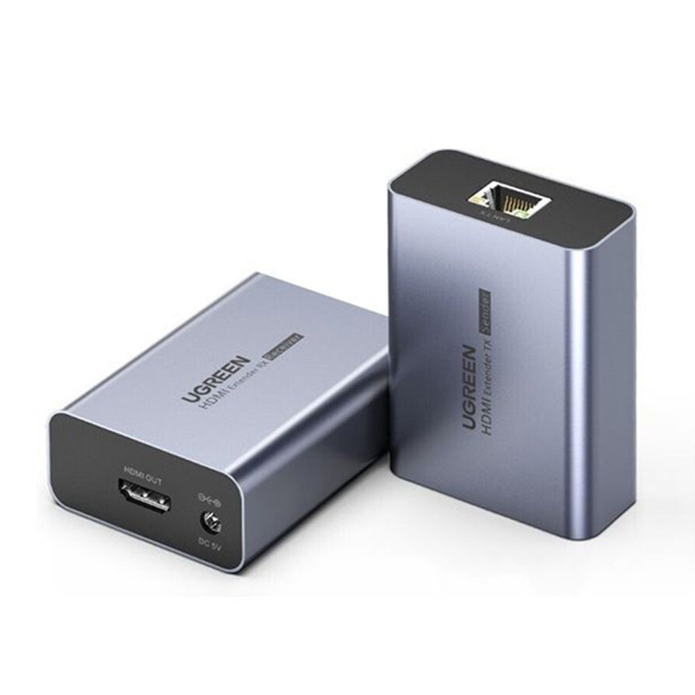 UGREEN CM455 videó átalakító (20519EU), HDMI - RJ45, 1080P, Szürke