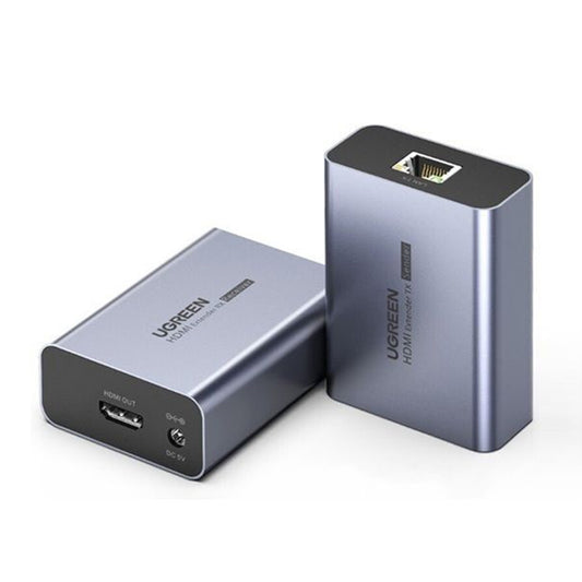 UGREEN CM455 videó átalakító (20519EU), HDMI - RJ45, 1080P, Szürke