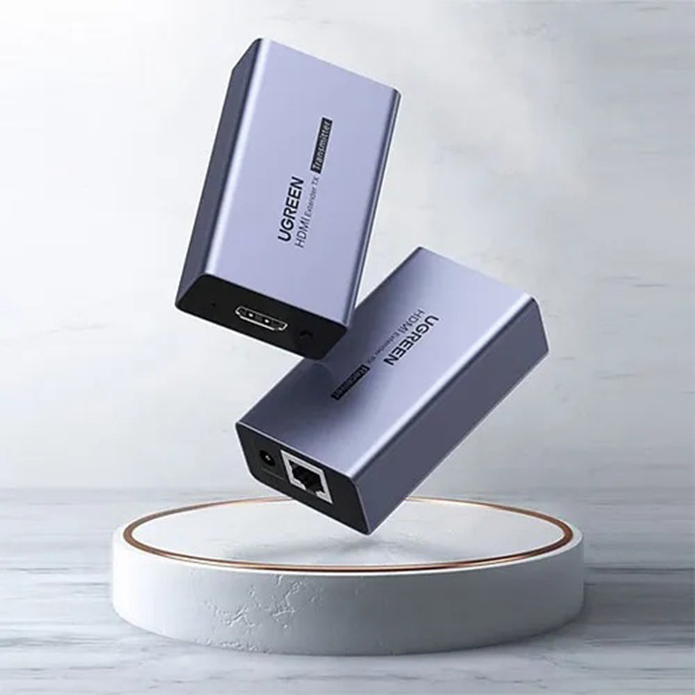 UGREEN CM455 videó átalakító (20519EU), HDMI - RJ45, 1080P, Szürke