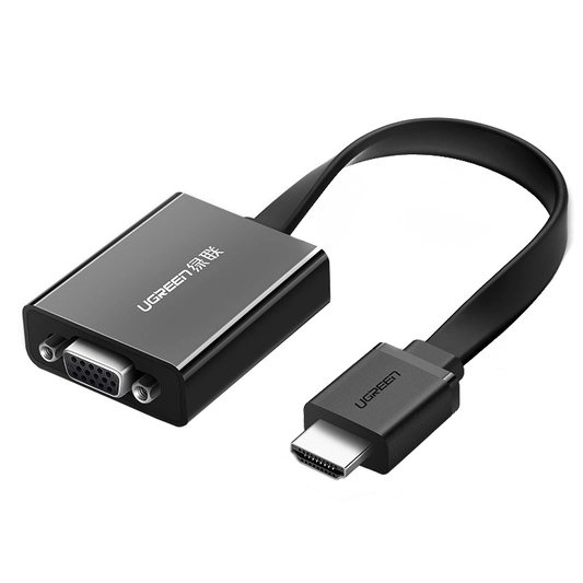 UGREEN MM103 videó átalakító (40248), HDMI - VGA, 1080P, Fekete