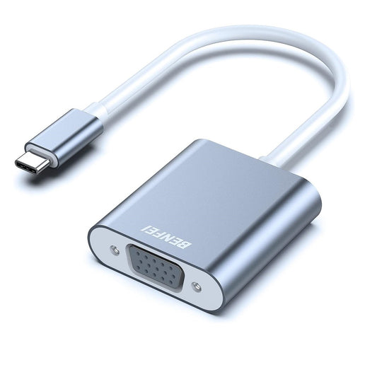 USB-C - VGA Benfei videó átalakító, szürke