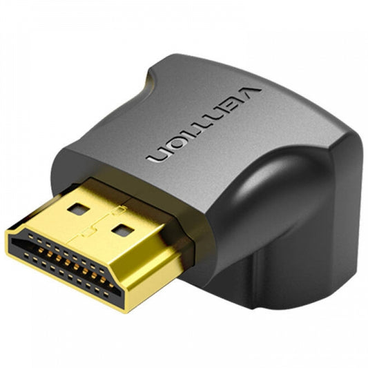 Vention Szögletes Video Adapter, HDMI - HDMI, 4K, Fekete AINB0