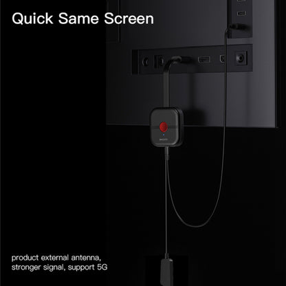 Yesido TV10 vezeték nélküli multimédia adapter, Fekete