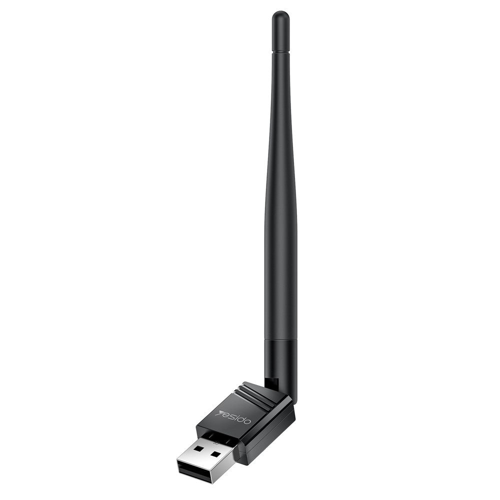 Wireless adapter Yesido WP11, 150Mbps, Fekete