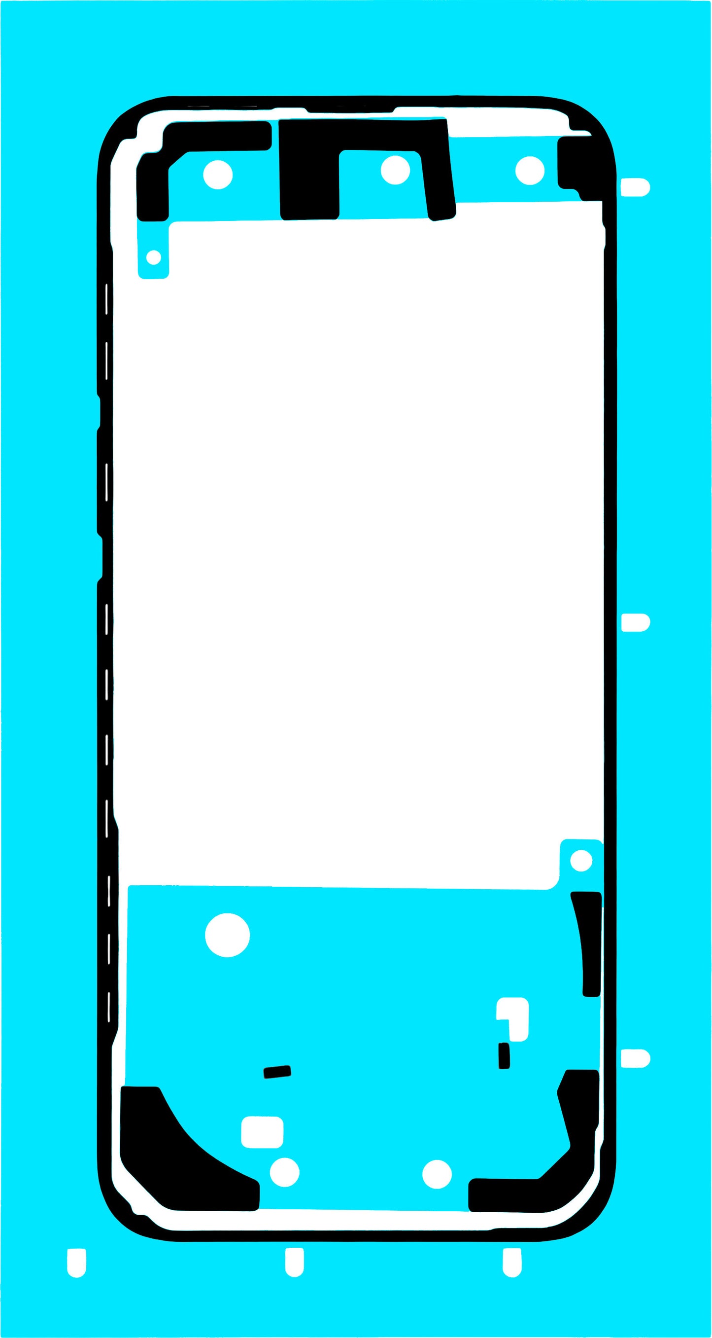 Akkumulátor fedél ragasztó Honor Magic8 Pro, Service Pack 5163AGCT