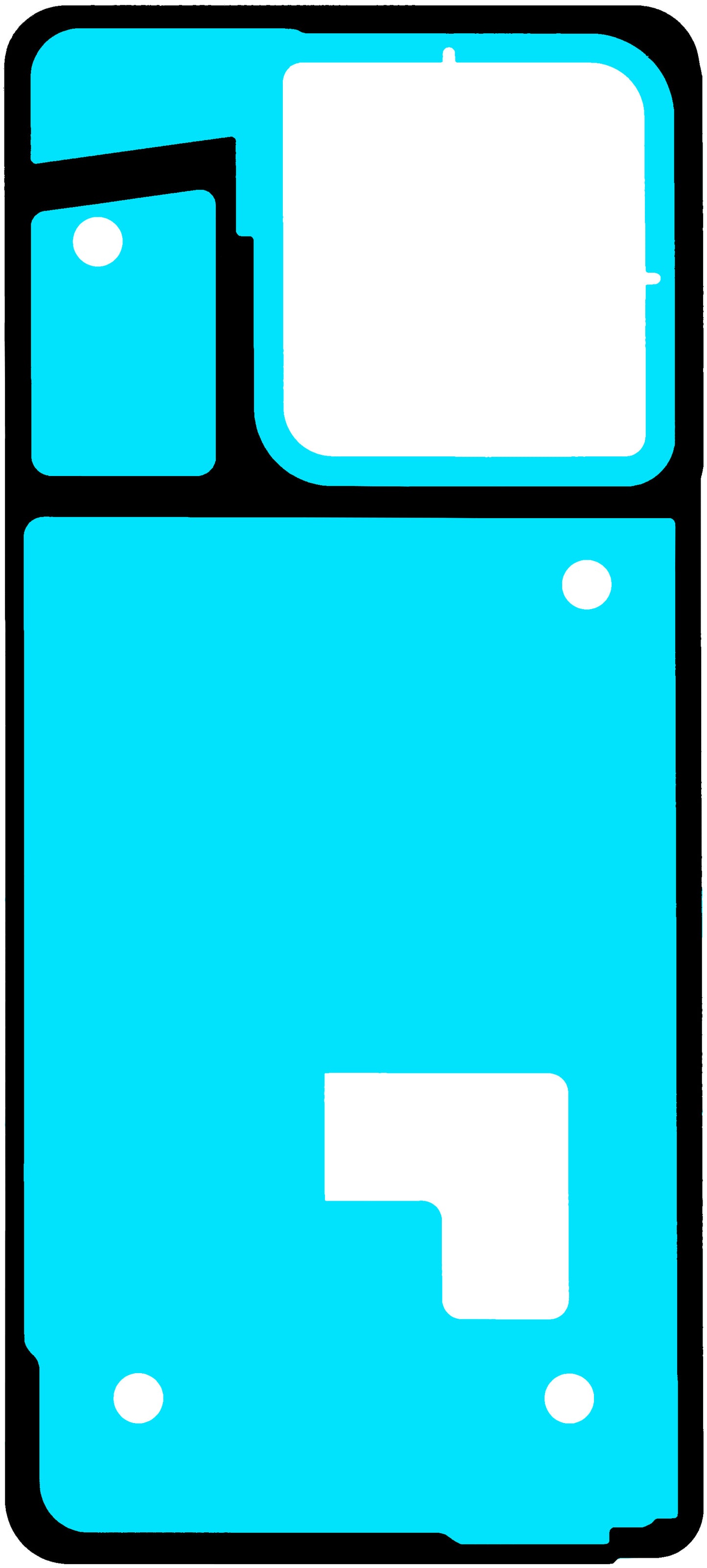 Motorola Moto G Stylus 5G (2025) akkumulátorfedél ragasztó, Service Pack 5D78C29744