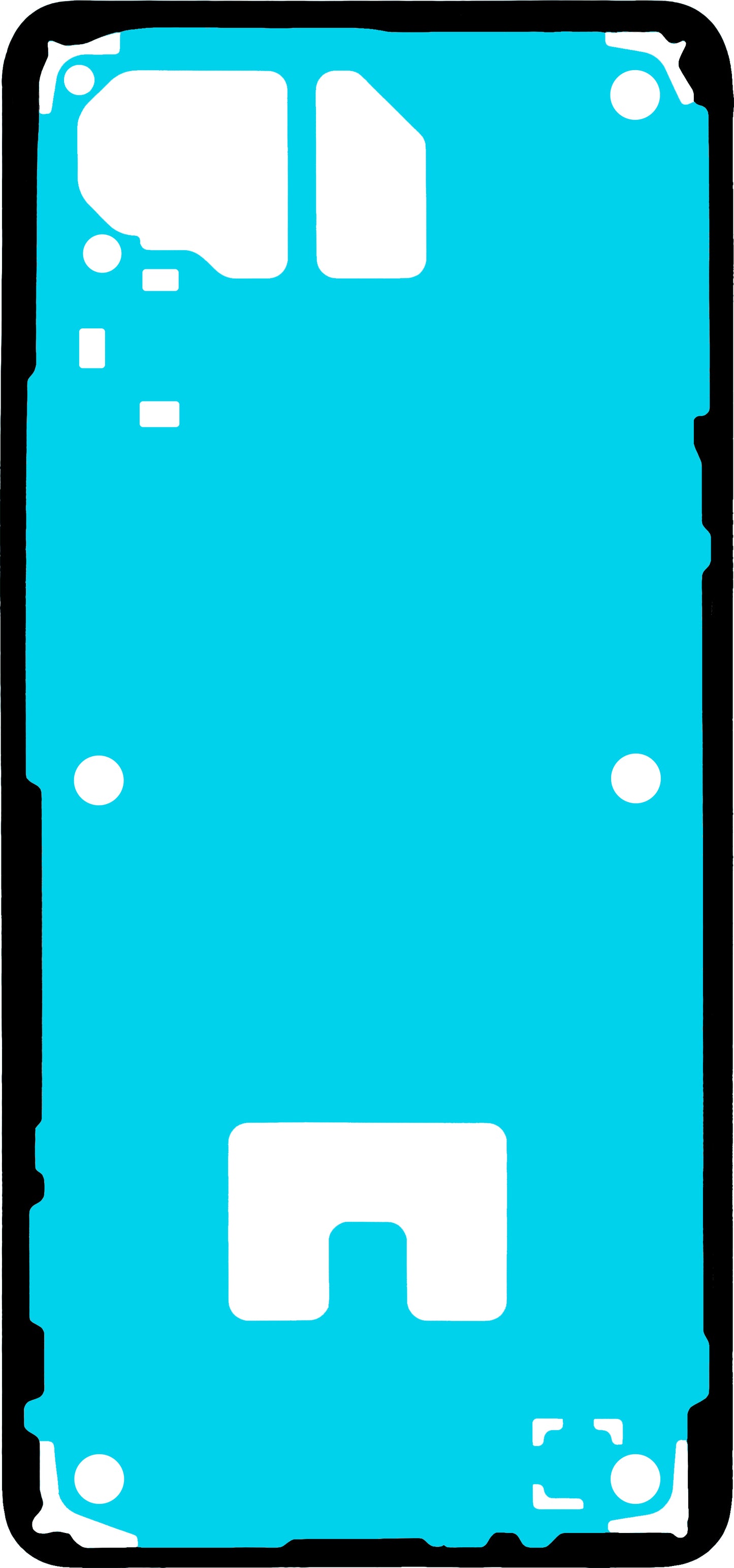 Akkufedél ragasztó Realme 16 Pro+, Service Pack 612717000972