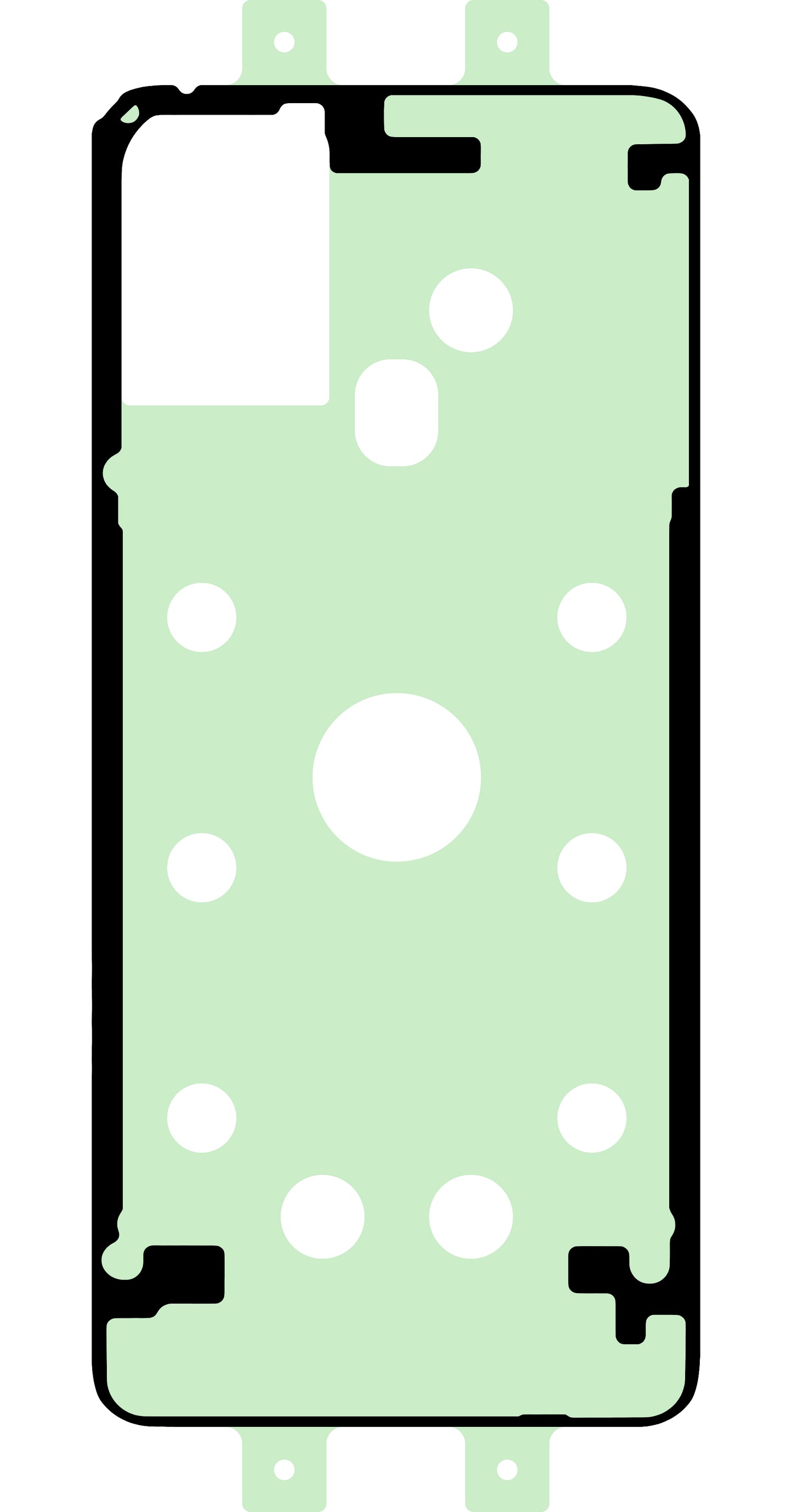 Battery Cover Adhesive Samsung Galaxy A21s A217, Service Pack GH81-18831A