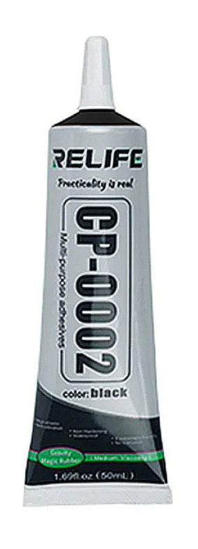 Relife CP-0002 folyékony ragasztó, 50ml, fekete