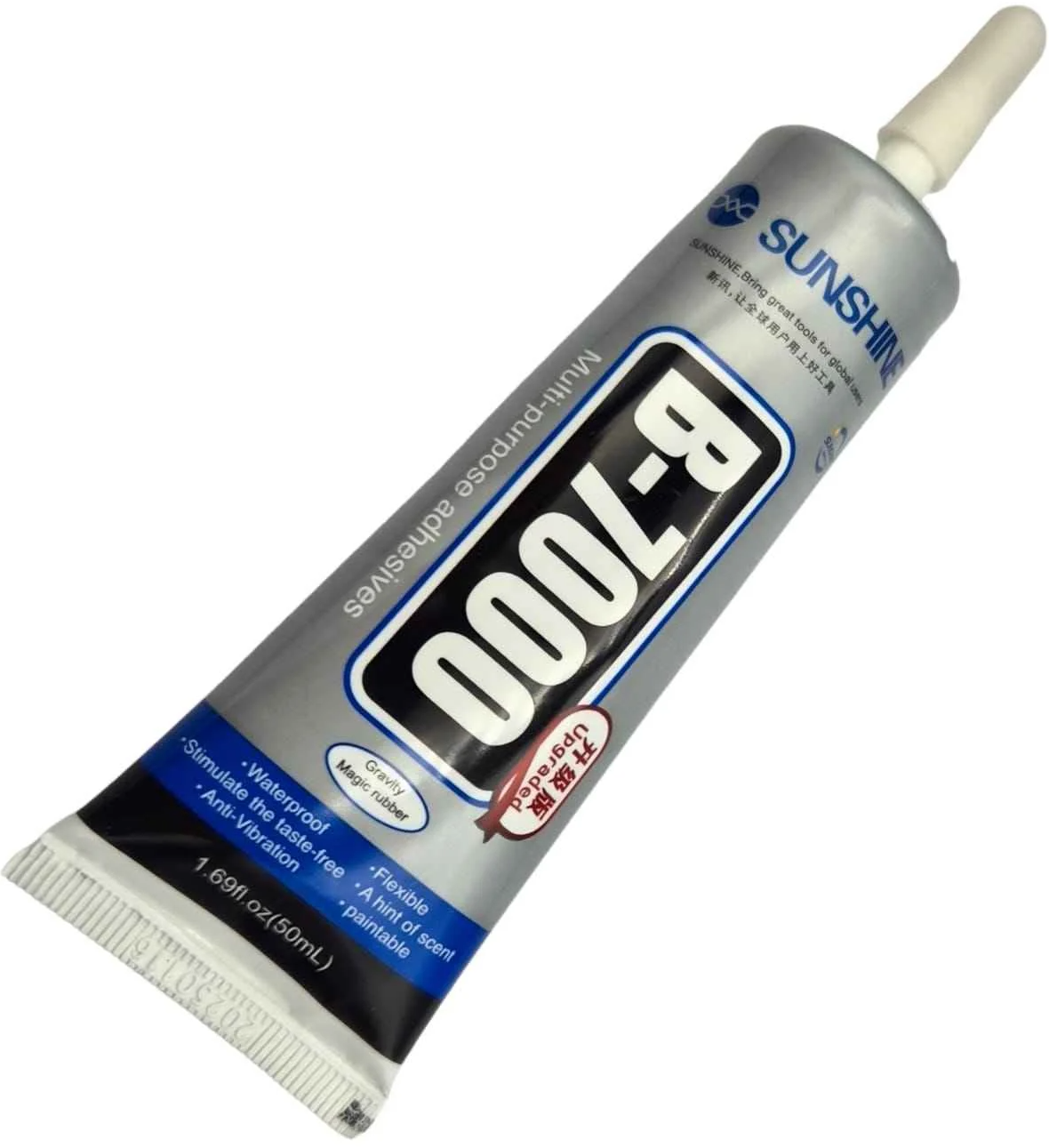Sunshine B-7000 folyékony ragasztó, 50ml, átlátszó