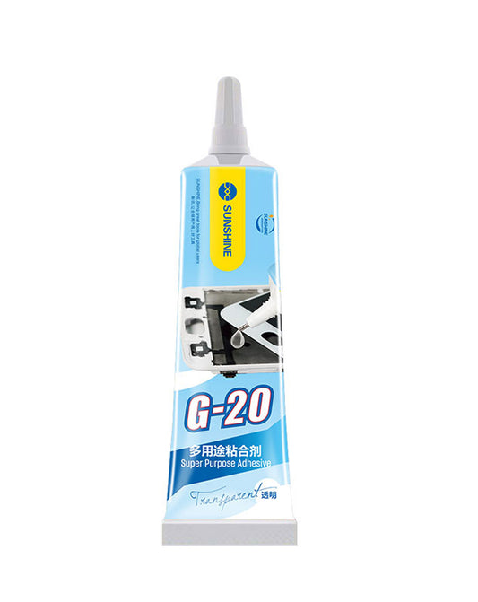 Sunshine G-20 folyékony ragasztó, 15ml, átlátszó