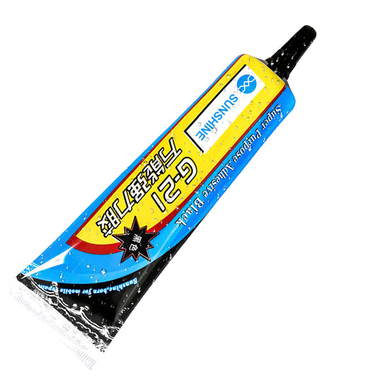 Sunshine G-21 folyékony ragasztó, 50ml, fekete
