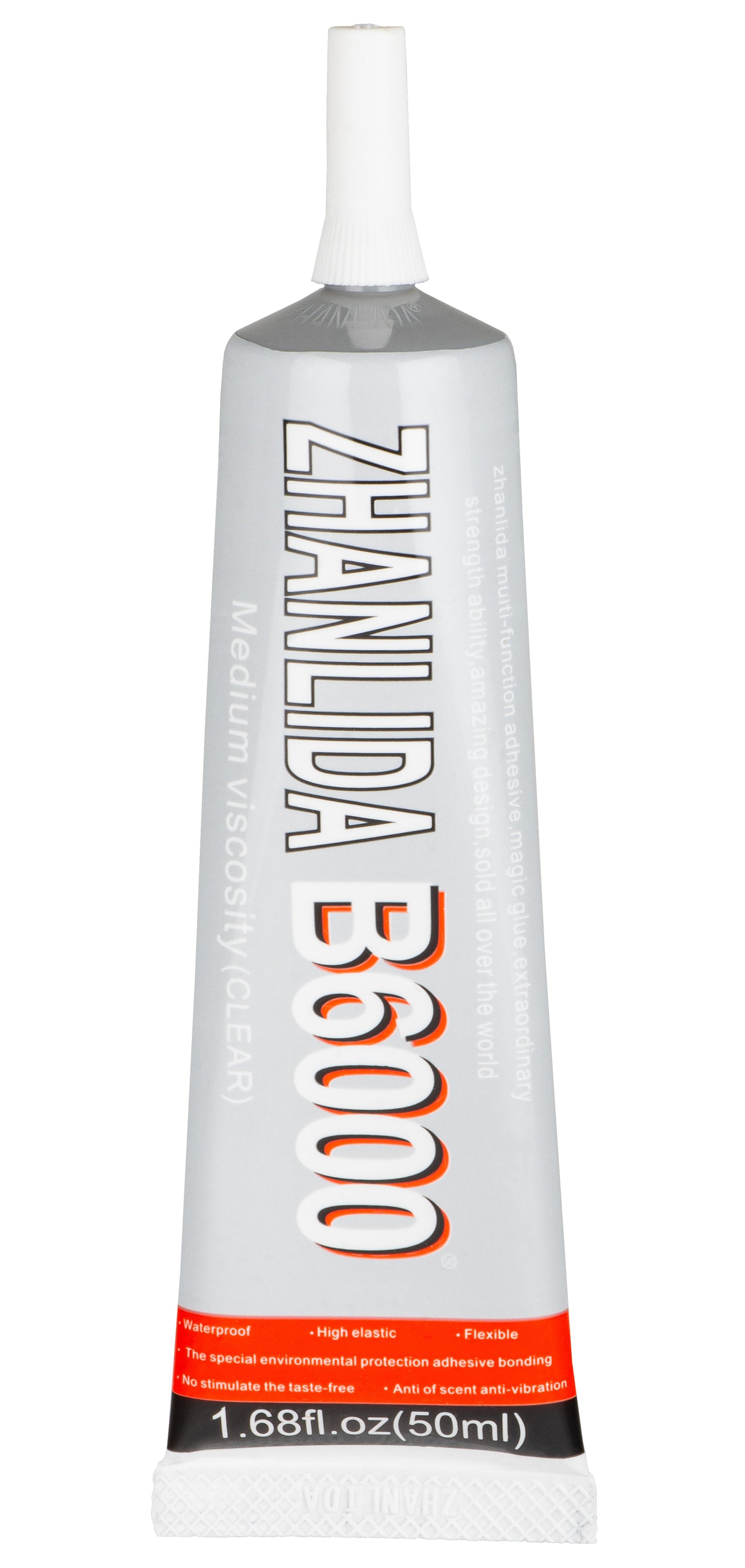 Zhanlida B-6000 folyékony ragasztó, 50ml, Átlátszó