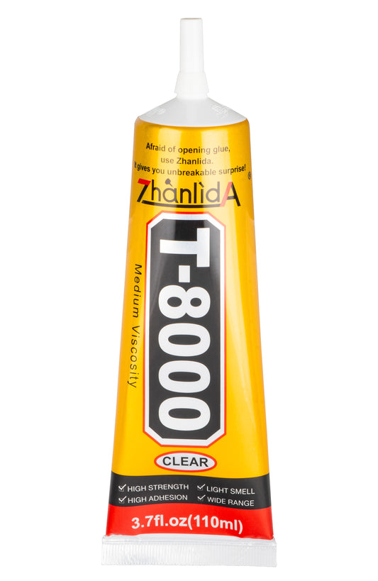 Zhanlida T-8000 folyékony ragasztó, 110ml, átlátszó