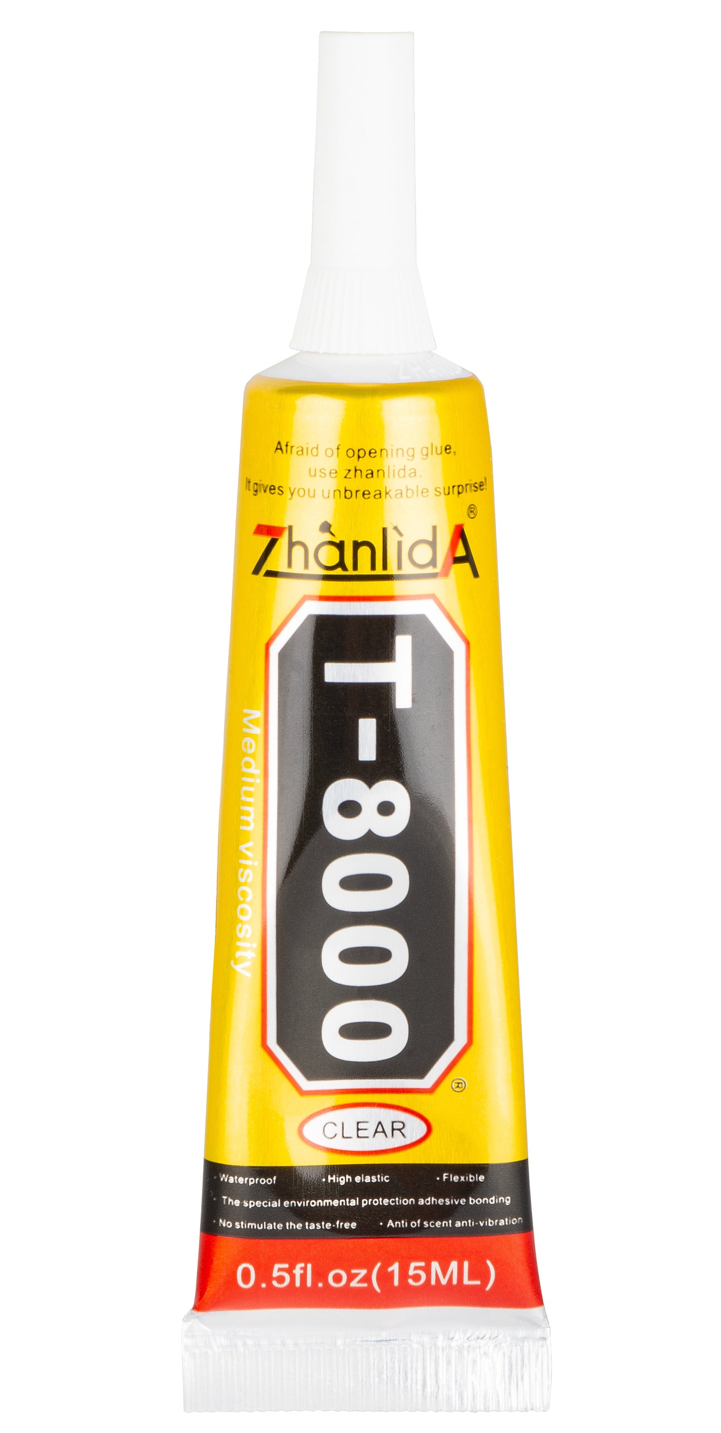 Zhanlida T-8000 folyékony ragasztó, 15ml, átlátszó