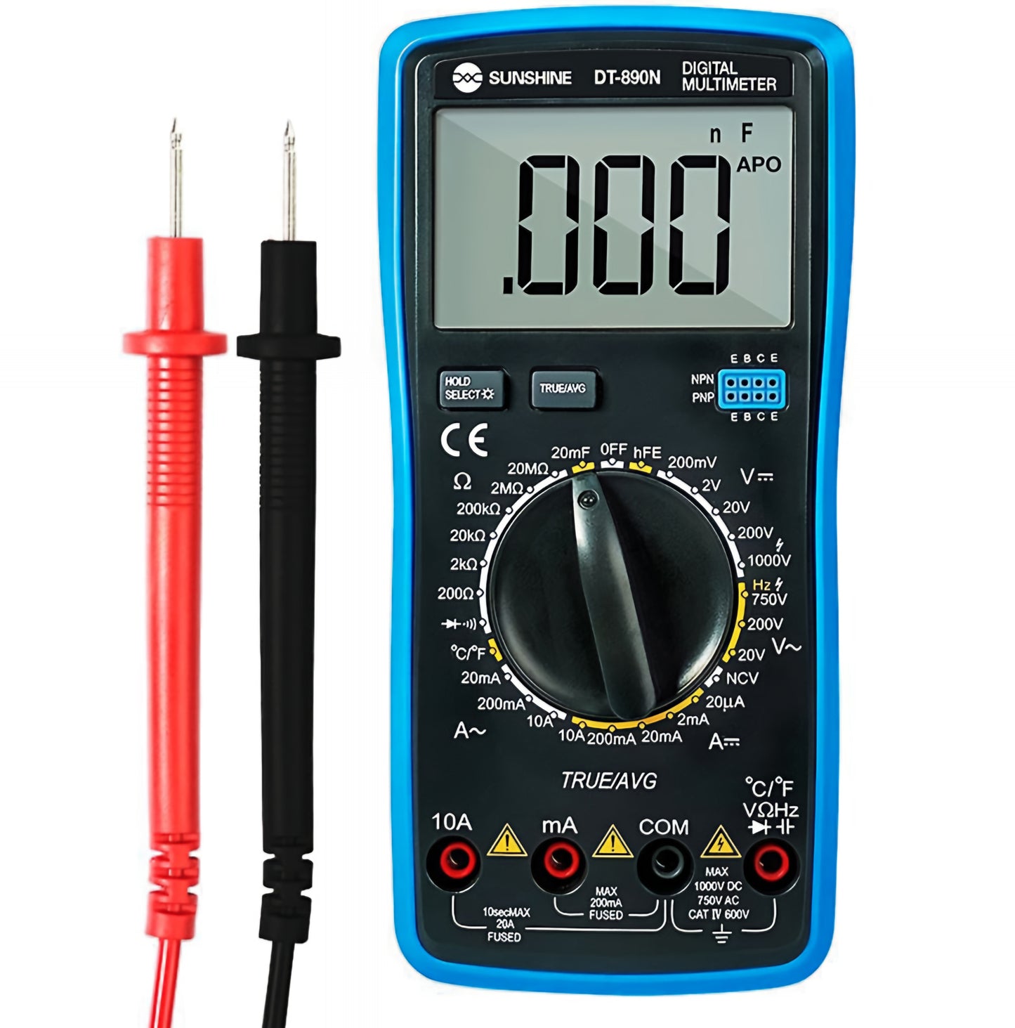 Digitális mérőműszer Sunshine DT-890N