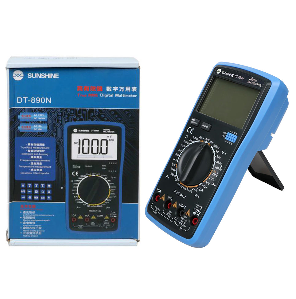 Digitális mérőműszer Sunshine DT-890N