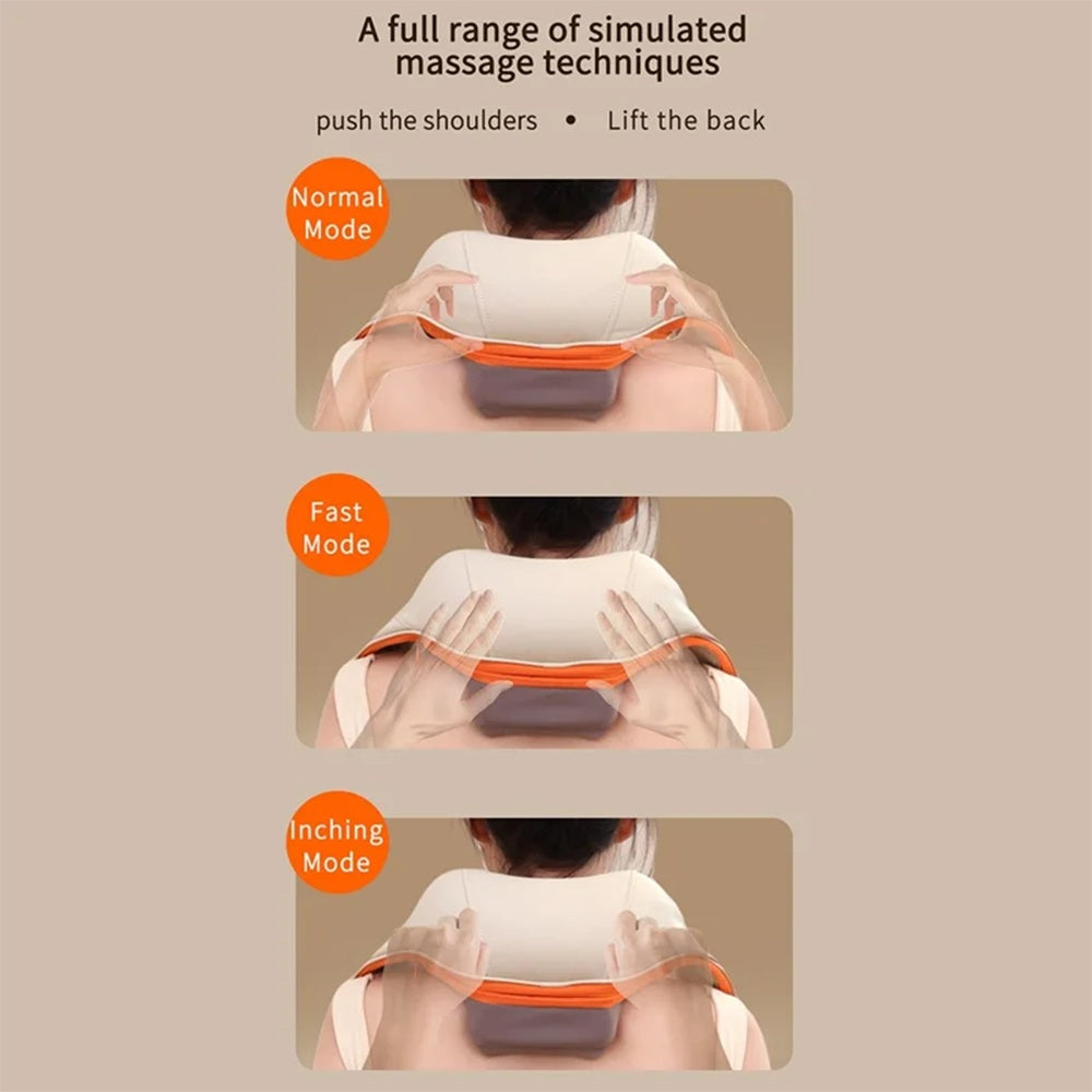 Yesido MG16 nyakmasszírozó készülék, bézs