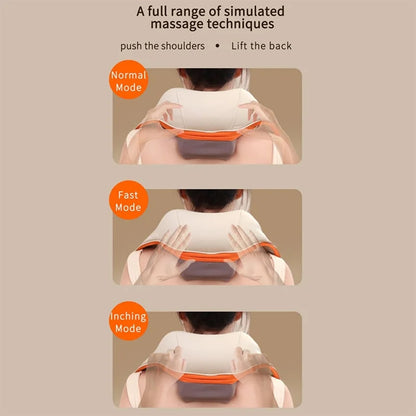 Yesido MG16 nyakmasszírozó készülék, bézs