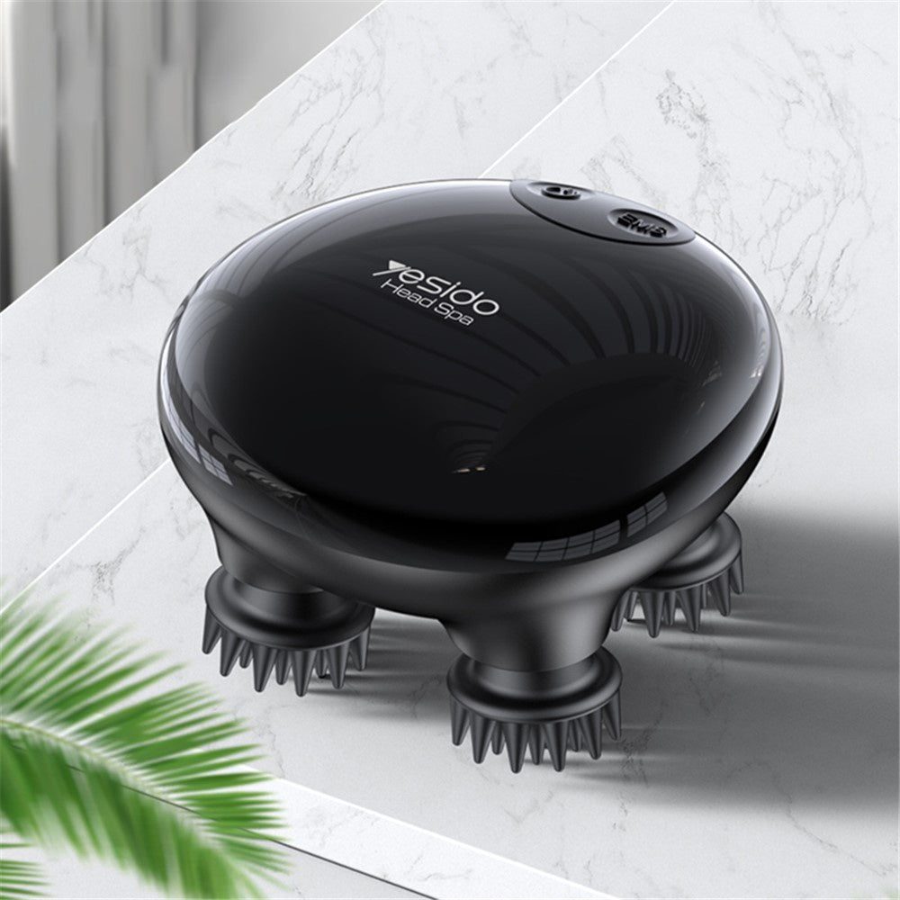 Yesido MG04 fejbőr masszírozó készülék, Fekete