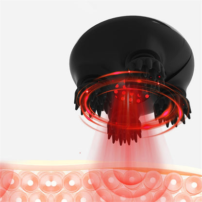 Yesido MG04 fejbőr masszírozó készülék, Fekete