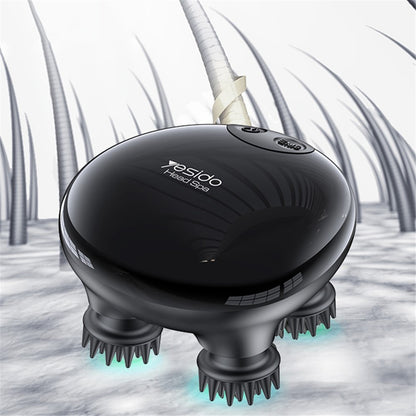 Yesido MG04 fejbőr masszírozó készülék, Fekete