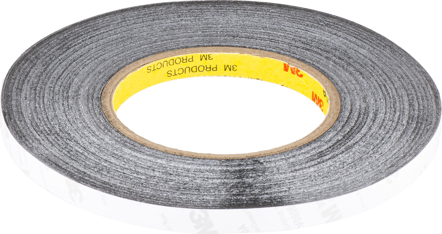 3M Adhesive Tape, 10mm, 25m, Black